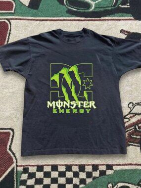 Vintage Y2K DC Shoes Monster Energy Streetwear Unisex Graphic T-Shirt